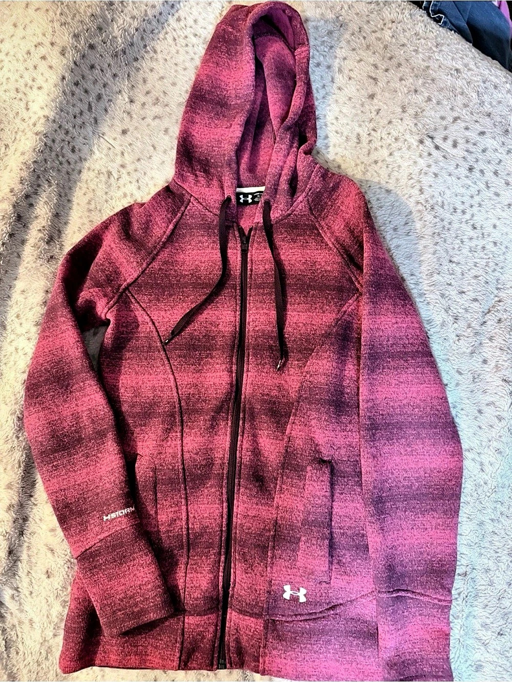 Under Armour Storm Twist Full Zip Hoodie Women'Small Pink